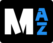 Logo avec les initiales de MenuAZ.net